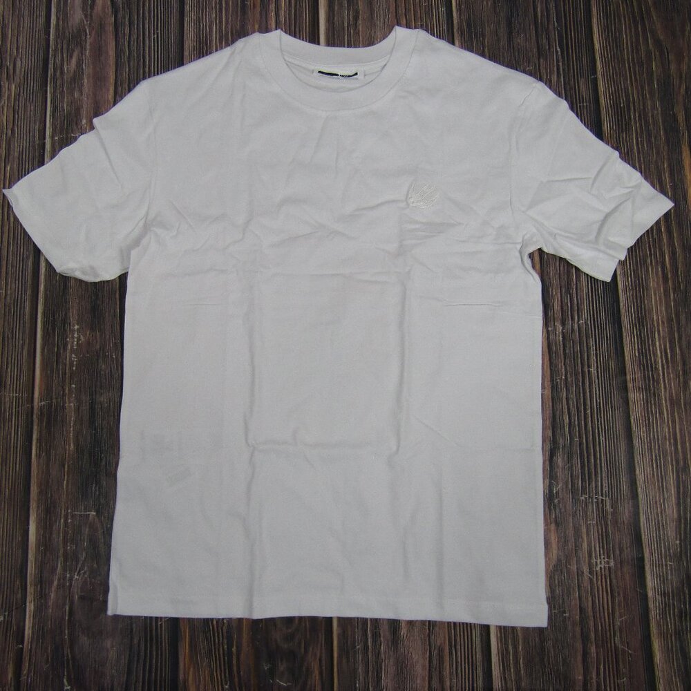 Alexander McQueen MCQ Mens Small White Graphic Tee T Shirt